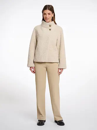 RINO&PELLE | Jacke in Felloptik DENU | beige
